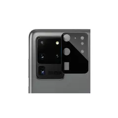 GENERICO - Vidrio Protector de Cámara para Samsung S20 Ultra Negro