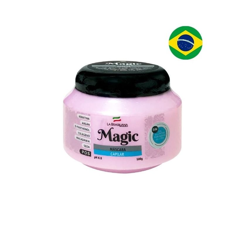 Máscara Capilar Magic Pos 500gr - La Brasiliana.