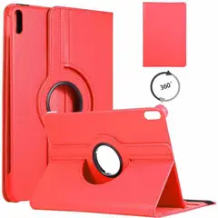 GENERICO - Funda Giratoria para Tablet Lenovo P11 Tb-J606fTb-J606x Rojo