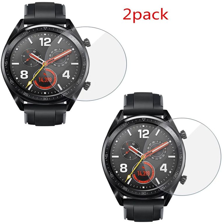 Set x2 - Vidrio Templado para Huawei Watch GT2 Pro 46mm - Transparente