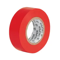 TRUPER - Cinta aislante 19mm x 9m - ROJO