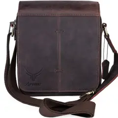 ARMUZ - Morral de Cuero vacuno Hombre