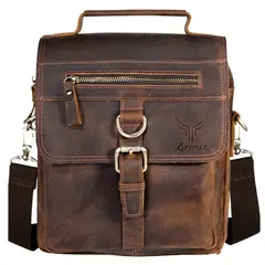 ARMUZ - Morral de Cuero vacuno Hombre