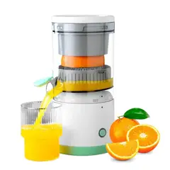 SEISA - Exprimidor Extractor De Naranja Eléctrico Portátil Usb y Recargable