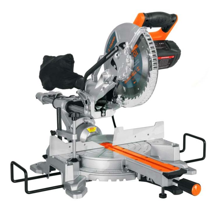 Sierra Ingleteadora Telescopica 1800W 10 pulgada Madera y Alumino