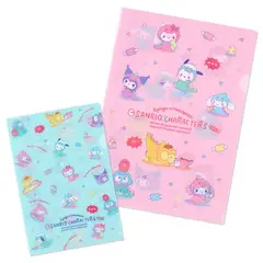 SANRIO - - Set de 2 Folders Characters Dinosaur