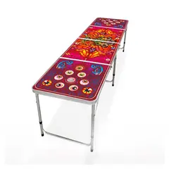 GENERICO - Mesa Beer Pong Plegable PVC Modelo Diablada