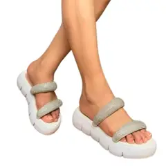 GENERICO - 2029L-48 Sandalia Mujer Park Geun Color Blanco