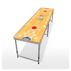 GENERICO - Mesa Beer Pong Plegable PVC Modelo Baloncesto
