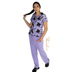 TWELVE - - conjunto Venecia diseño flores- lila