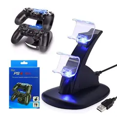 SEISA - Cargador Mando Playstation 4 / Ps4 Slim Dual Shock