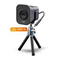 LOGITECH - Camara Web StreamCam Plus Full HD 1080P 60FPS - USB Tipe-C