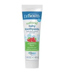 DR BROWNS - Pasta de dientes sin fluor sabor fresa