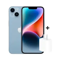 APPLE - IPhone 14 Plus 128GB BLUE + Cargador 20W