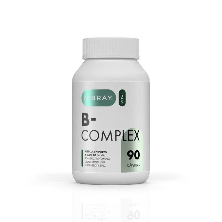 Complejo B con Triptofano Magnesio y Zinc 90 Capsulas