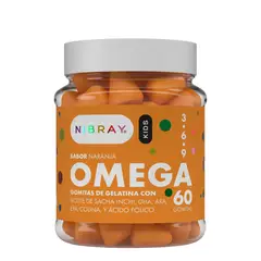 NIBRAY - Omega 3 6 y 9 DHA ARA EPA Colina para Niños Kids