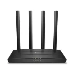 TP LINK - Router Inalámbrico Gigabit MU-MIMO AC1200 Archer C6