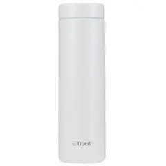 TIGER - Termo de acero inoxidable 500ml Blanco Japón