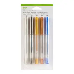Cricut - Boligrafos Colores Glitter Gel - 5 und /Explore-Maker