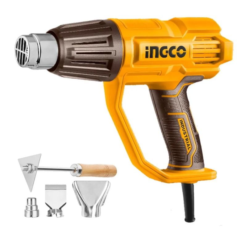 Pistola De Calor Ingco 2000W HG200078 - Amarillo