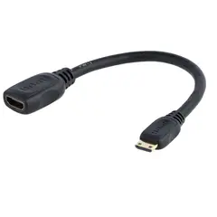 STARTECH - Adaptador Mini HDMI a HDMI 1.4 4K UHD 30Hz 12,5cm - HDACFM5IN