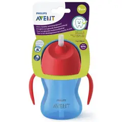 AVENT - Vaso con Sorbete Flexible para + 9 meses - Azul