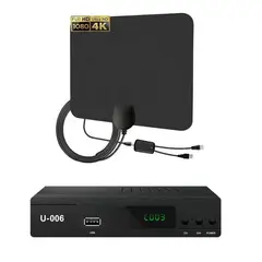 GENERICO - Sintonizador Digital Tdt Full Hd Antena Digital Interior