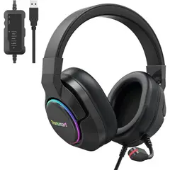 TRONSMART - Audífono Gamer Sparkle RGB
