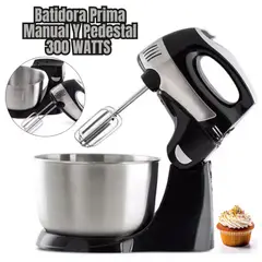 PRIMA - Batidora de Mano y Pedestal 300 Watts HM925S
