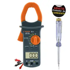 TRUPER - Multimetro digital pinza amperimetrica de gancho