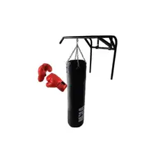 SPORT RICHMAR - Saco de boxeo 150 cmbarra dominada y guantes