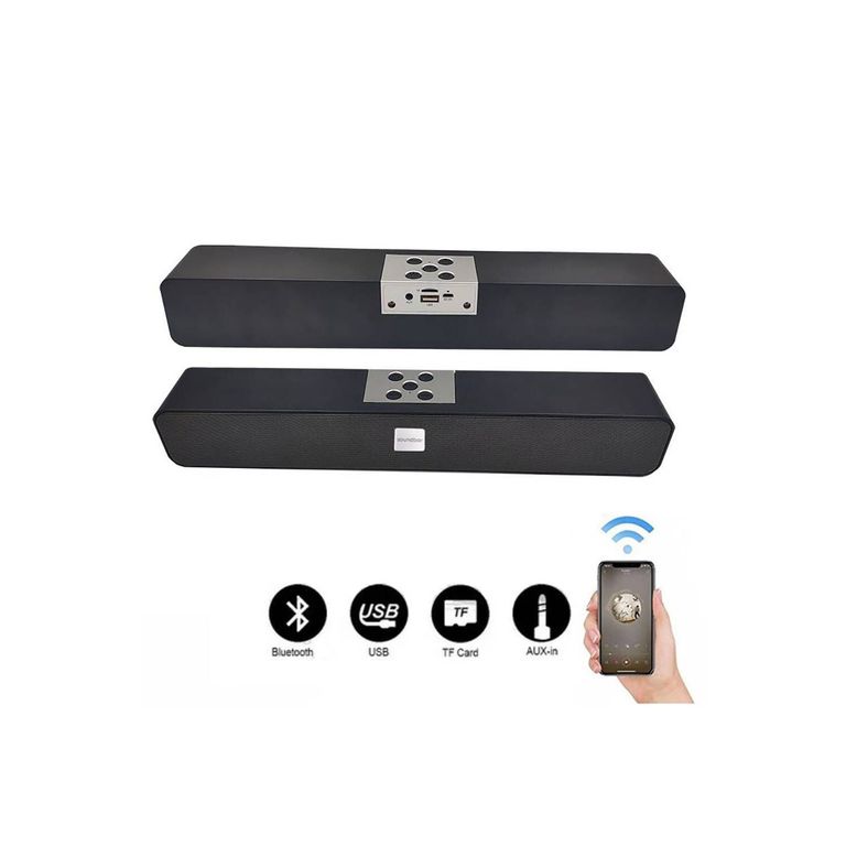 Soundbar bluetooth portátil a12 bass stereo
