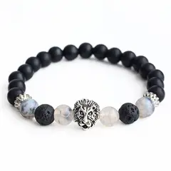 MANYA - Pulsera de león de hombre