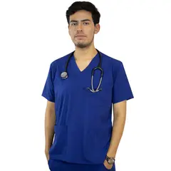 TWELVE - - scrub básico V - azul acero