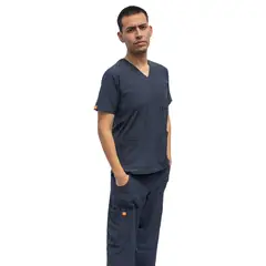 TWELVE - - scrub básico V - plomo oscuro