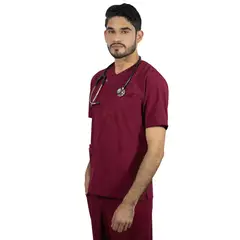 TWELVE - - scrub camisero - guinda