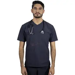 TWELVE - - scrub camisero - plomo oscuro