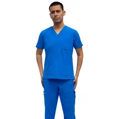 TWELVE - - scrub básico V - azur o azul italiano