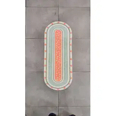 GENERICO - ALFOMBRA OVALADA PARA HABITACION