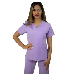 TWELVE - -conjunto scrub corazón - lila