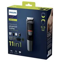 PHILIPS - Set recortador 11 en 1 para rostro, cuerpo y cabello - mg5730