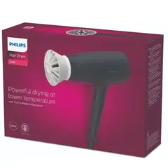 PHILIPS - Secadora 1600W 3 Velocidades + Accesorio Protector de Cabello
