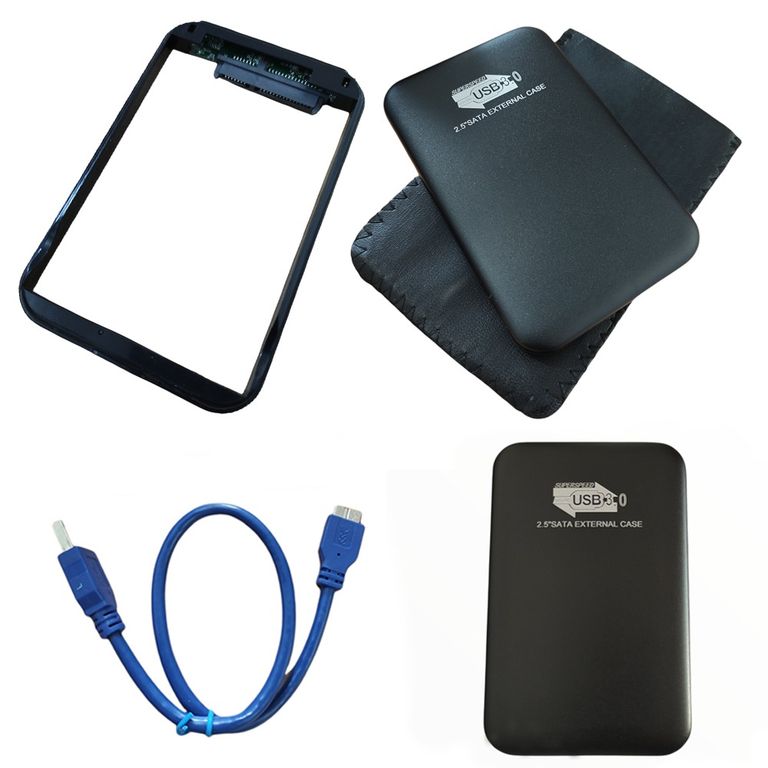 Case Disco Duro Externo Sata 2.5" Usb 3.0 presion Laptop Portatil