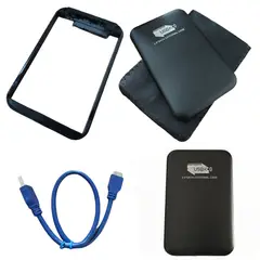 GENERICO - Case Disco Duro Externo Sata 2.5" Usb 3.0 presion Laptop Portatil