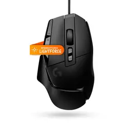LOGITECH - Mouse G502X HERO 25K LIGHTFORCE - negro