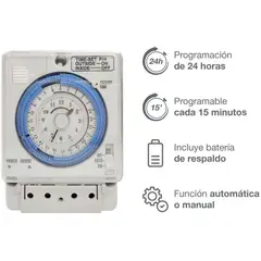 RHEEM - TIMER ANÁLOGO RH 16A
