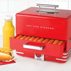 NOSTALGIA - Máquina vaporera de Hot-Dog Modelo Retro