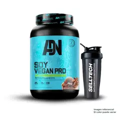 ADN - Proteína Soy Vegan Protein 1,5kg Chocolate Shaker