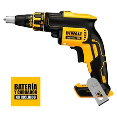 DEWALT - Atornillador Drywall 1/4'' 20V Baretool DCF620B
