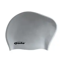 PORTO - Gorro para Natación con Volumen Gris